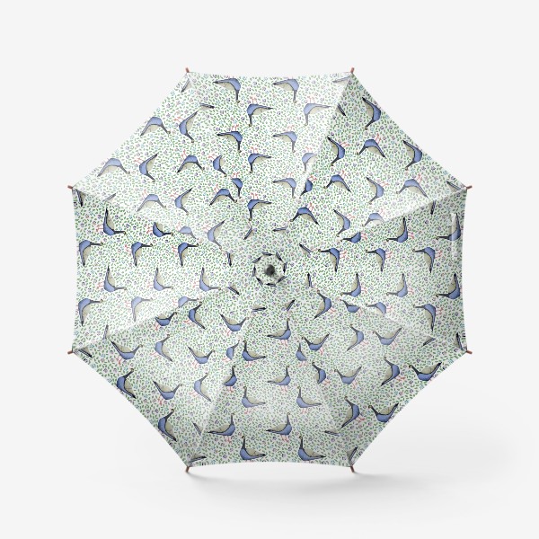 Зонт «Канадский гусь паттерн»