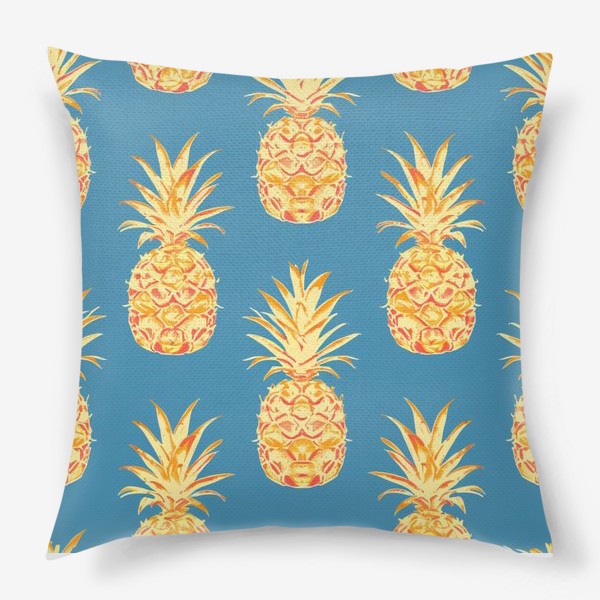 Подушка «Золотые ананасы»