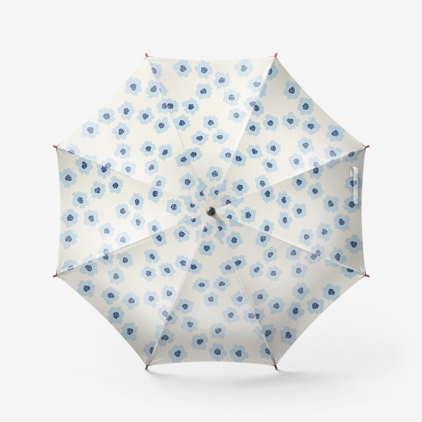 Зонт «Простой цветочный узор»