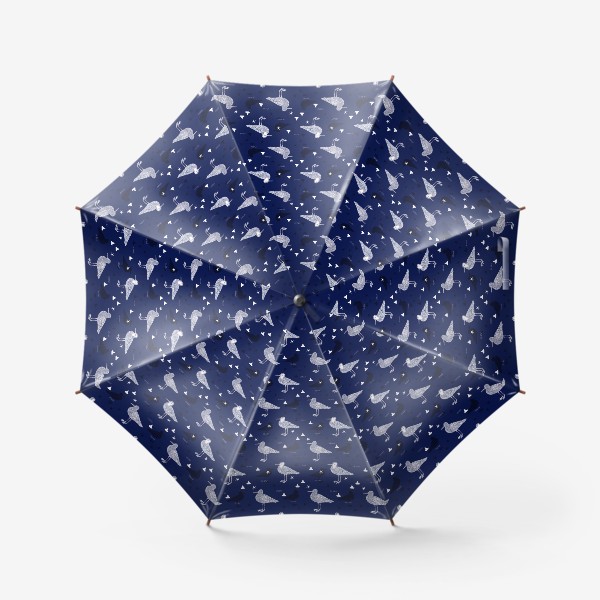Зонт «Мраморные чайки»