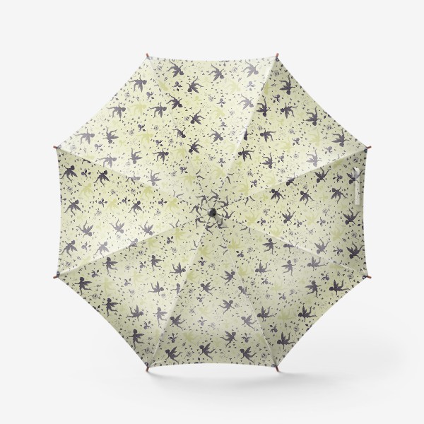 Зонт «Эльфы и цветы»