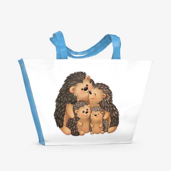 Пляжная сумка «Моя семья»