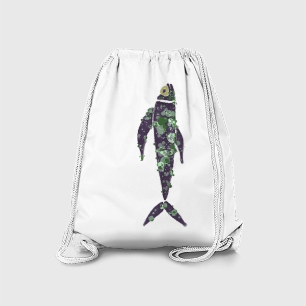 Рюкзак «Фиолетовая декоративная рыба»