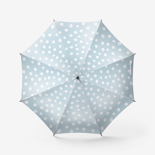 Зонт «Паттерн с мелкими полевыми цветами»