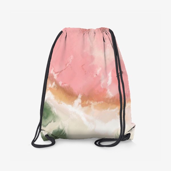 Рюкзак «Пляж с розовым морем »