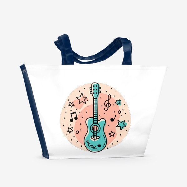 Пляжная сумка «Гитара»