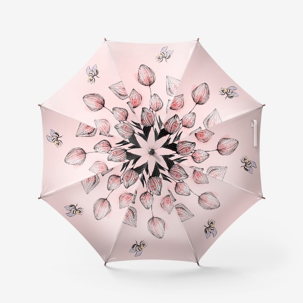 Зонт «Букет из Тюльпанов»