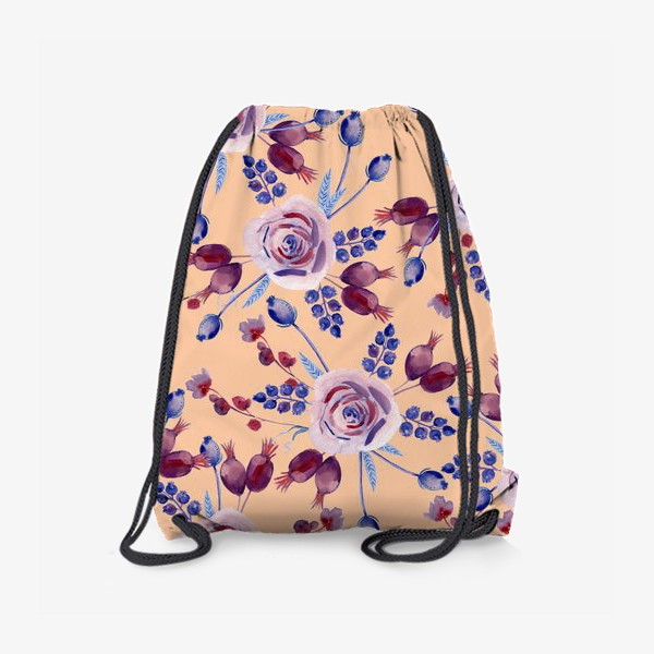 Рюкзак «Цветы и ягоды»
