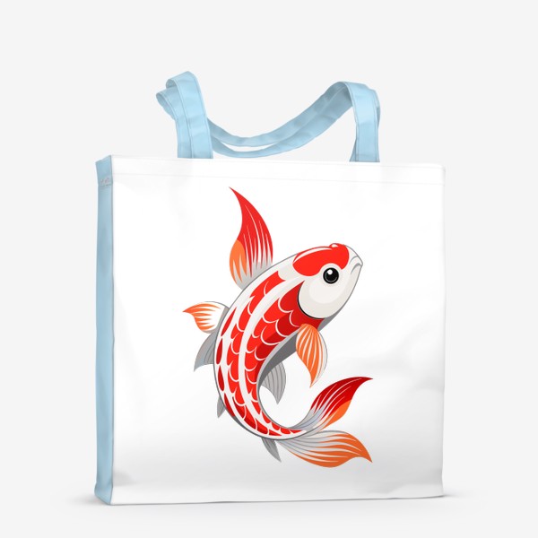 Сумка-шоппер «Японская рыбка»