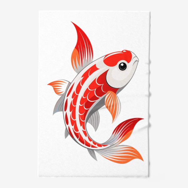 Полотенце «Японская рыбка»