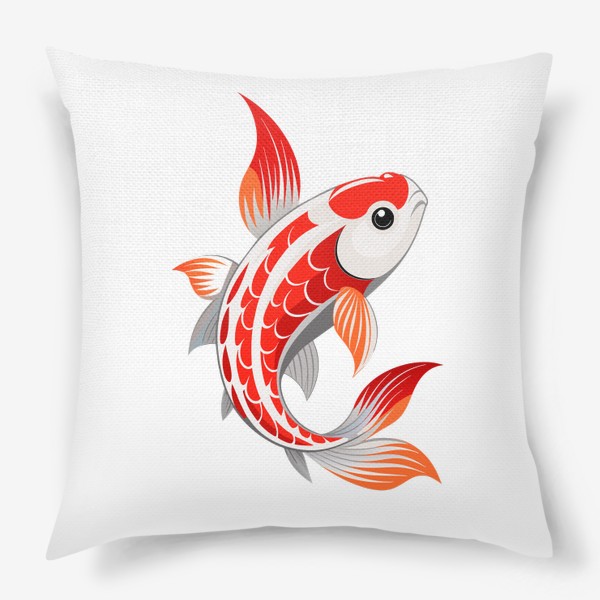 Подушка «Японская рыбка»