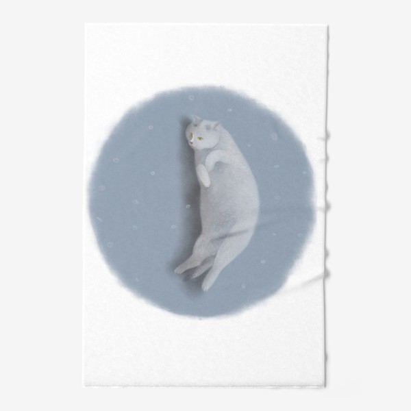 Полотенце «Котя в круге»