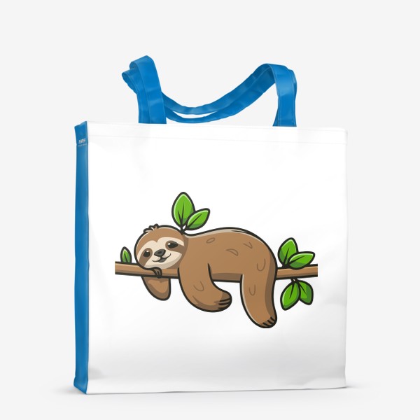 Сумка-шоппер «Уютный ленивец»