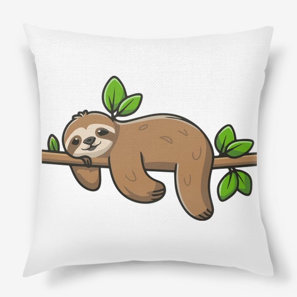 Подушка «Уютный ленивец»