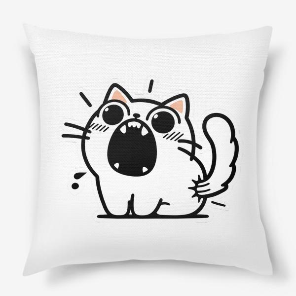Подушка «Голодный кот»