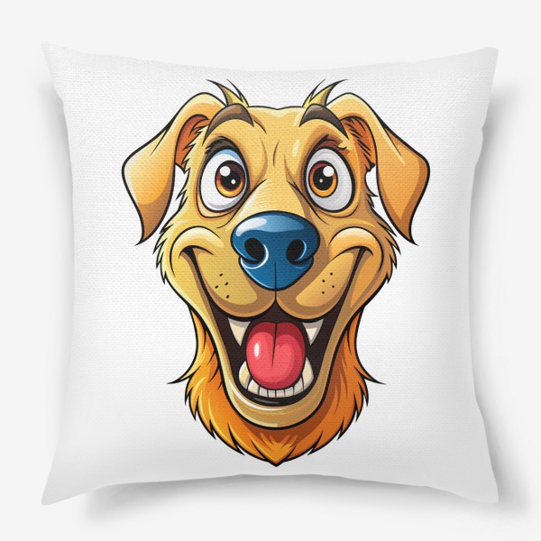 Подушка «Счастливый пёс»