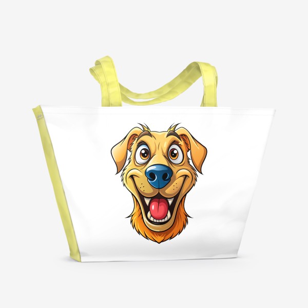 Пляжная сумка «Счастливый пёс»