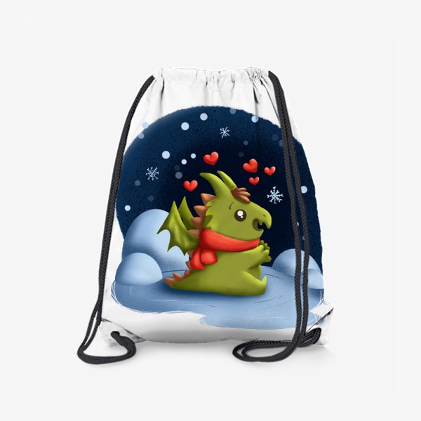 Рюкзак «Дракон любит снег»