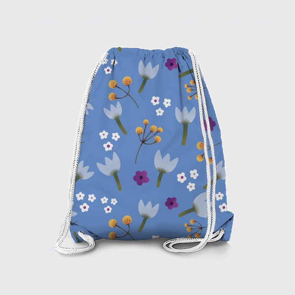 Рюкзак «Цветы паттерн №3»