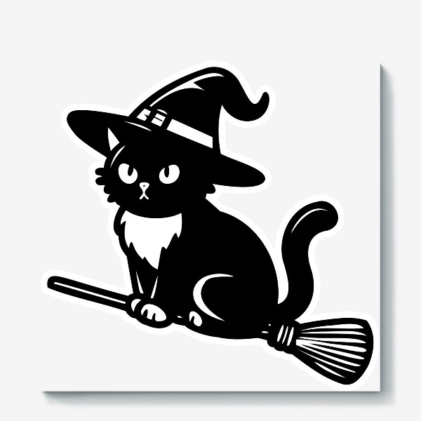 Холст «Кот ведьмы»