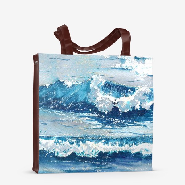 Сумка-шоппер «Море. волны»