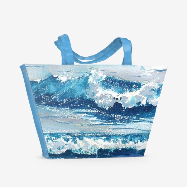 Пляжная сумка &laquo;Море. волны&raquo;