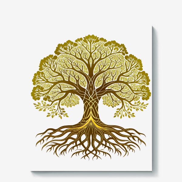 Холст &laquo;Золотое дерево жизни&raquo;