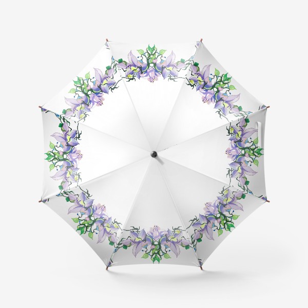 Зонт «Цветочный фэнтези узор»