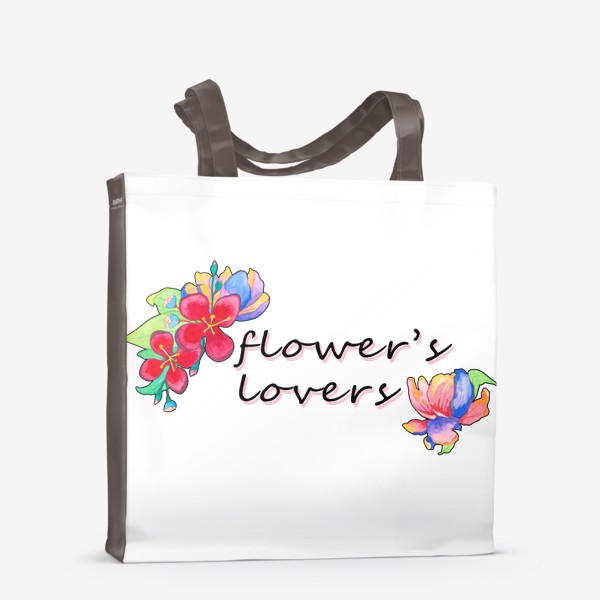Сумка-шоппер «Любители цветов»
