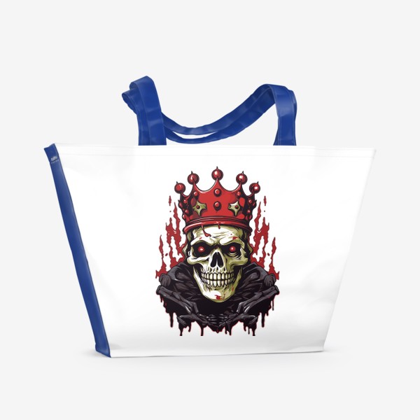 Пляжная сумка «Королевский череп»