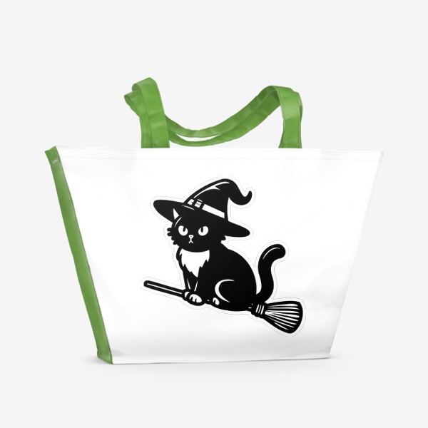 Пляжная сумка «Кот ведьмы»