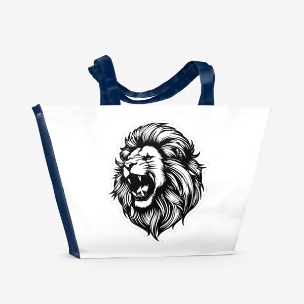 Пляжная сумка «Царь зверей»