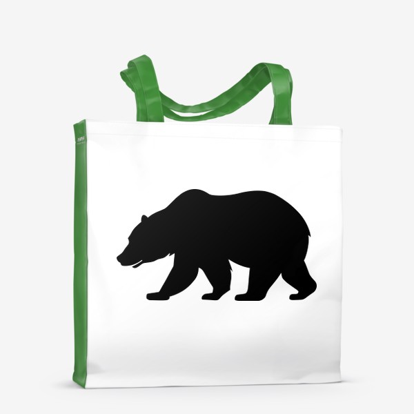 Сумка-шоппер «Контур медведя»