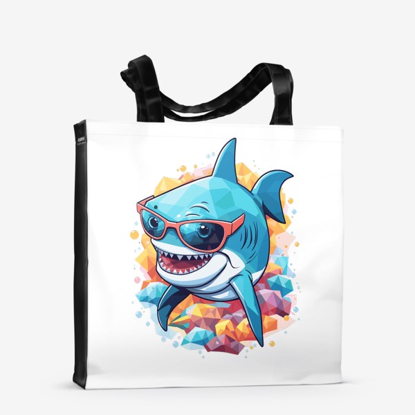 Сумка-шоппер «Модная акула»