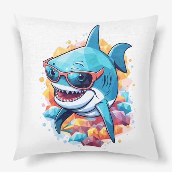 Подушка «Модная акула»