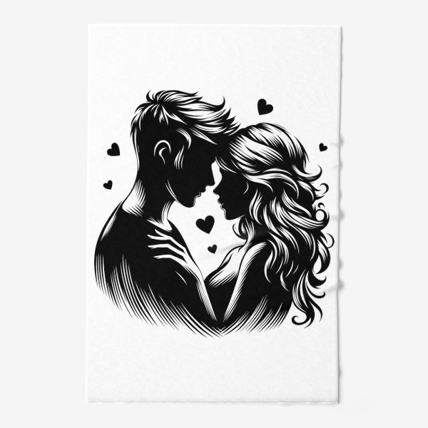 Полотенце «Влюблённая пара»