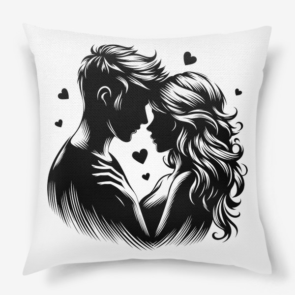 Подушка «Влюблённая пара»