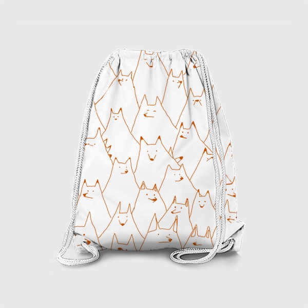 Рюкзак «Милые лисы»