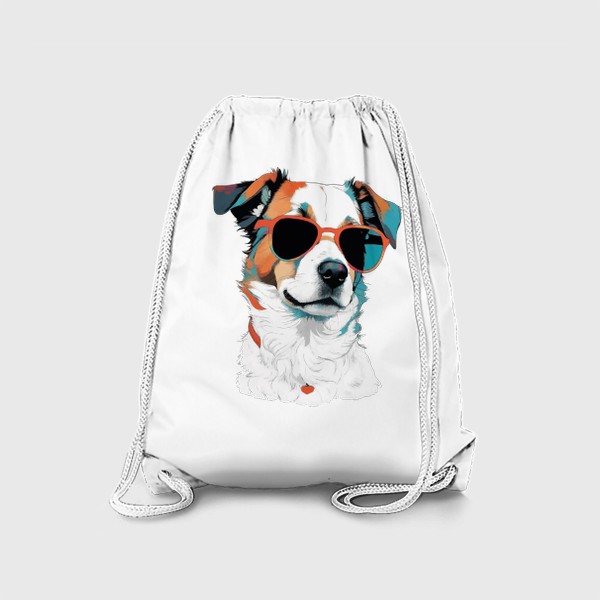Рюкзак «Стильная собака»