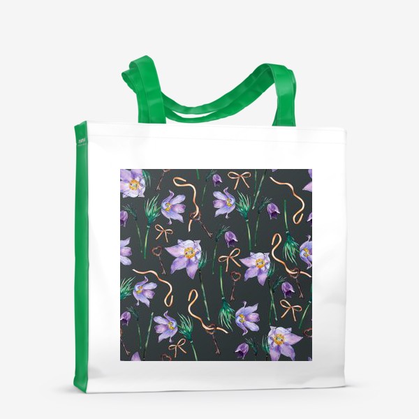Сумка-шоппер «Винтажные первоцветы»