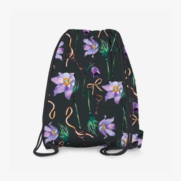 Рюкзак «Винтажные первоцветы»