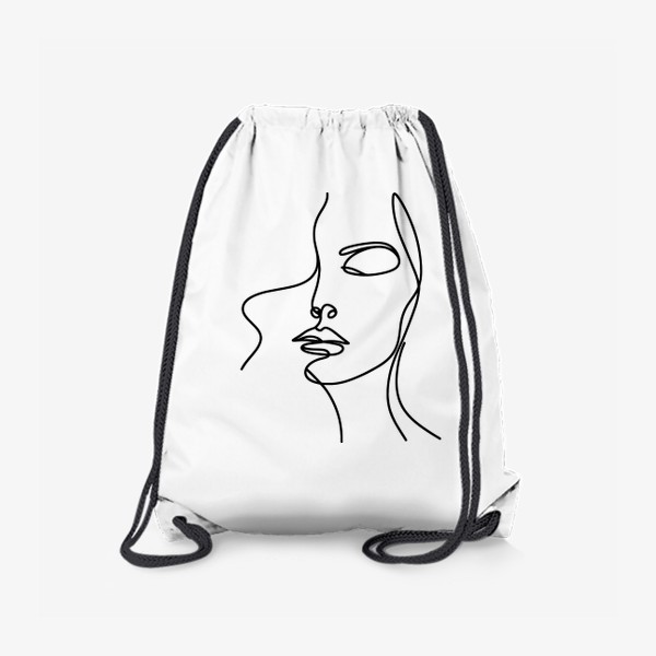 Рюкзак «Очаровательный контур лица»
