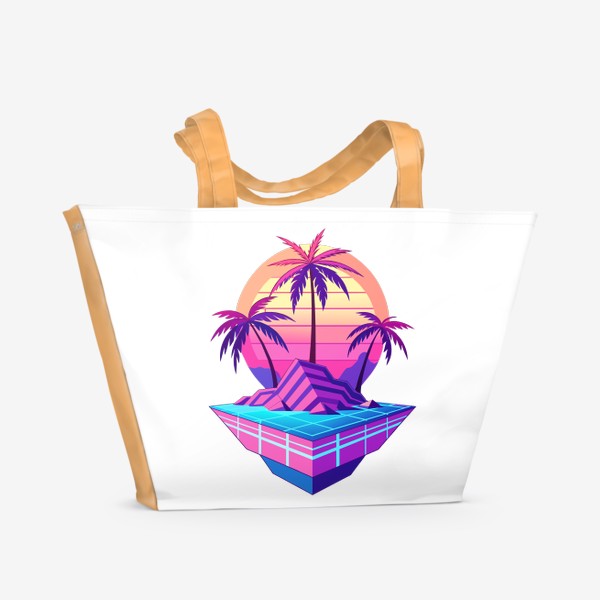 Пляжная сумка «Тропический рай»
