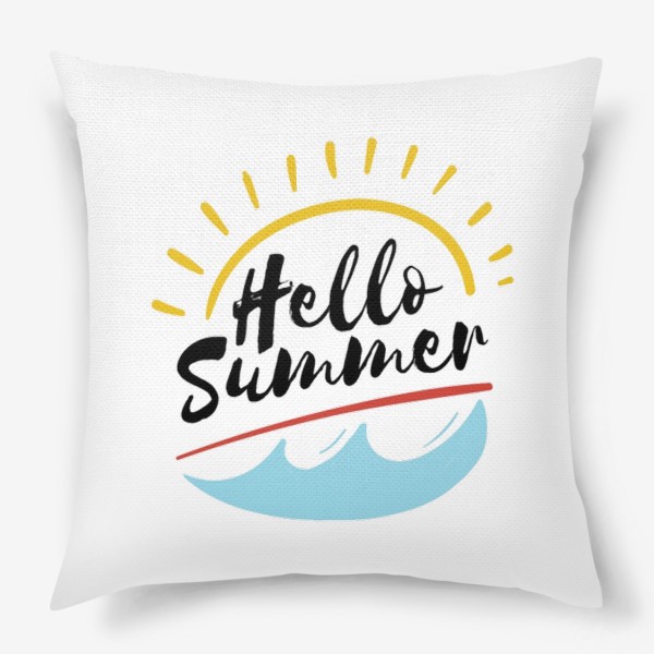 Подушка «Hello summer»