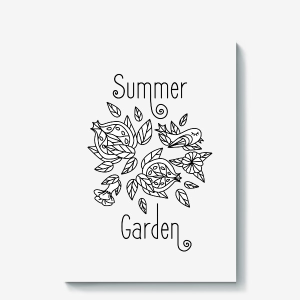 Холст «Summer Garden»