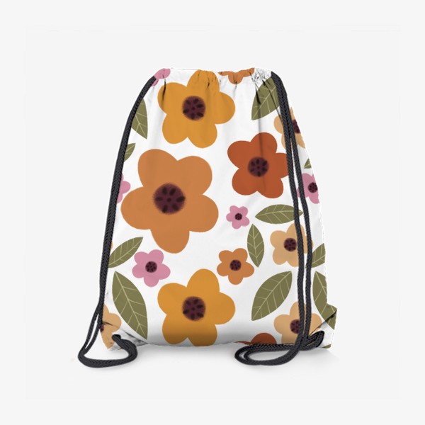 Рюкзак «Цветы паттерн 9»