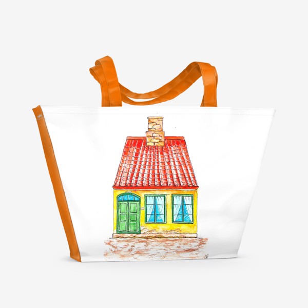Пляжная сумка «домик»
