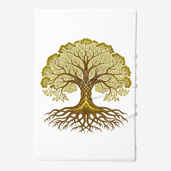 Полотенце «Золотое дерево жизни»