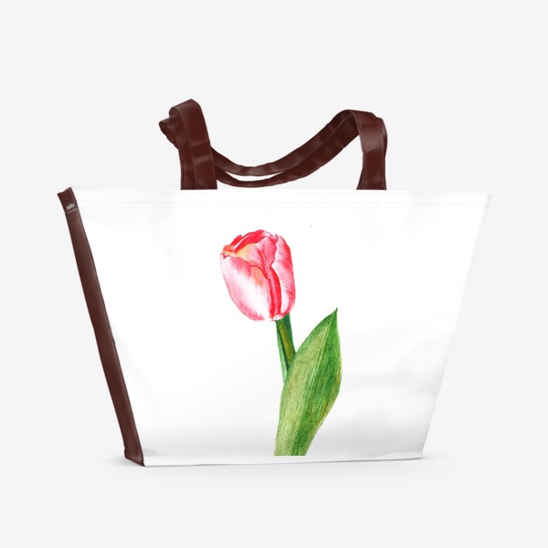 Пляжная сумка «тюльпан»