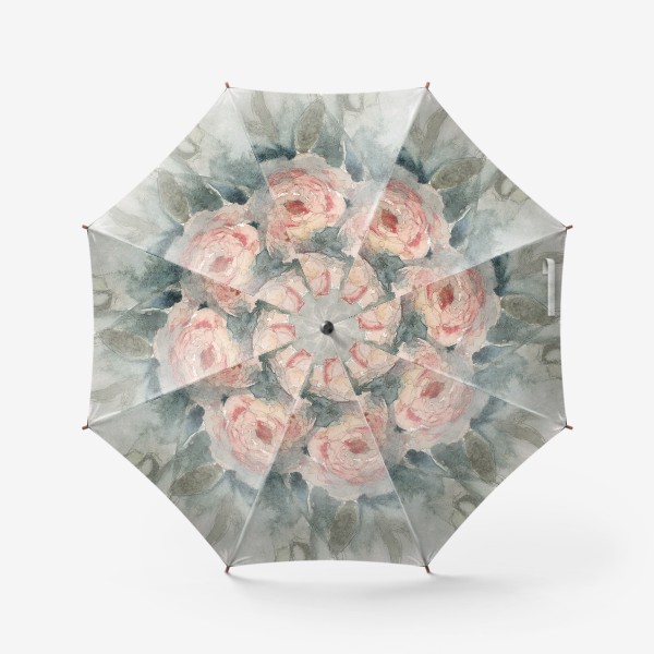 Зонт «Букет роз в ретро-стиле»
